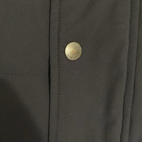 Men’s navy blue Lacoste performance puffer jacket sz XL - 9/10 condition - Picture 3 of 5